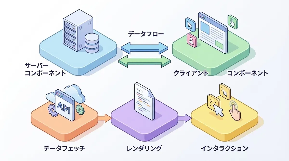 Next.js App Router実践ガイド - サーバーコンポーネントとクライアントコンポーネントの使い分け