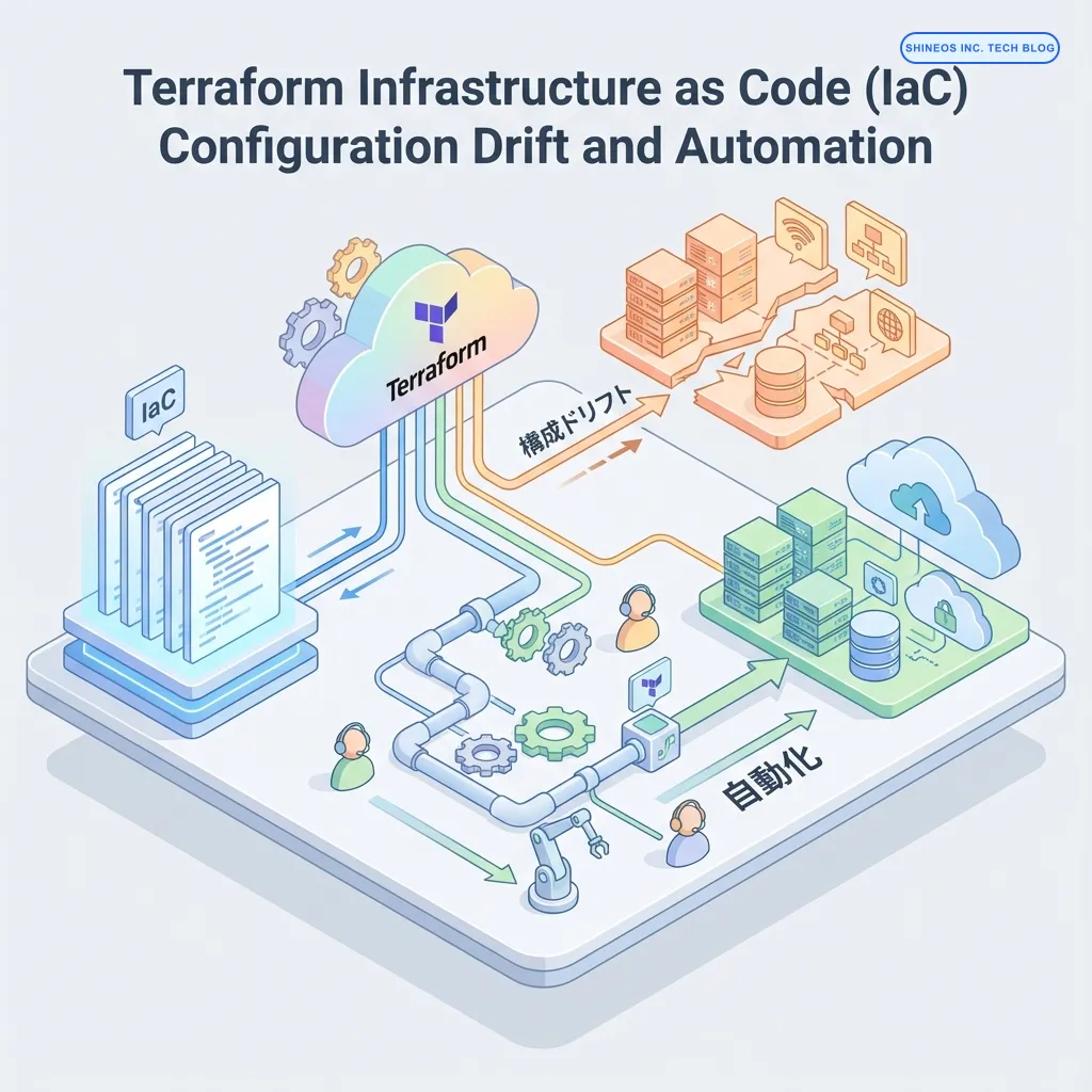 Terraform/IaC管理で陥りやすい「構成ドリフト」問題と、自動化による解決策